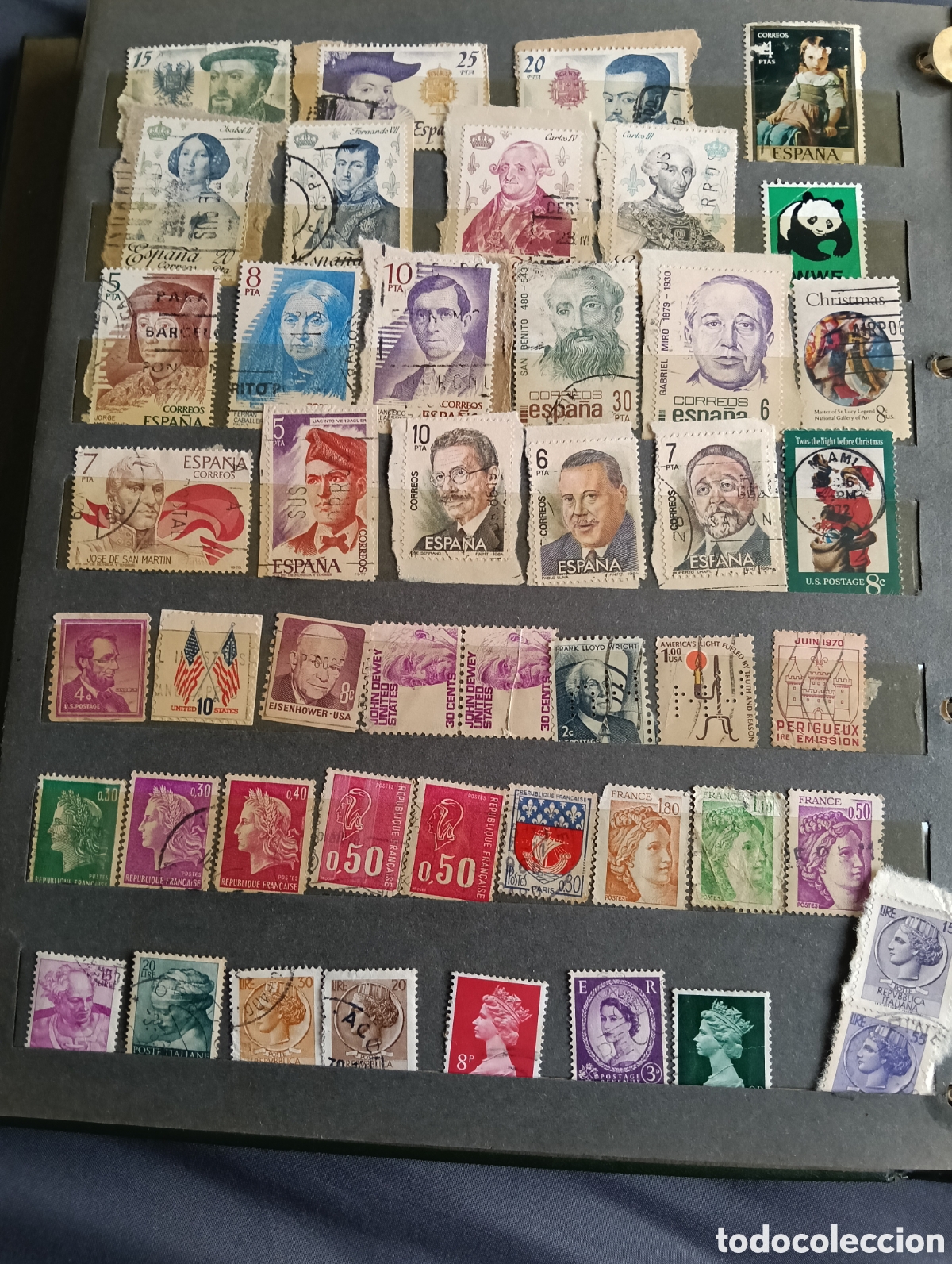 Sellos: Sellos usados lote antiguos - Foto 14