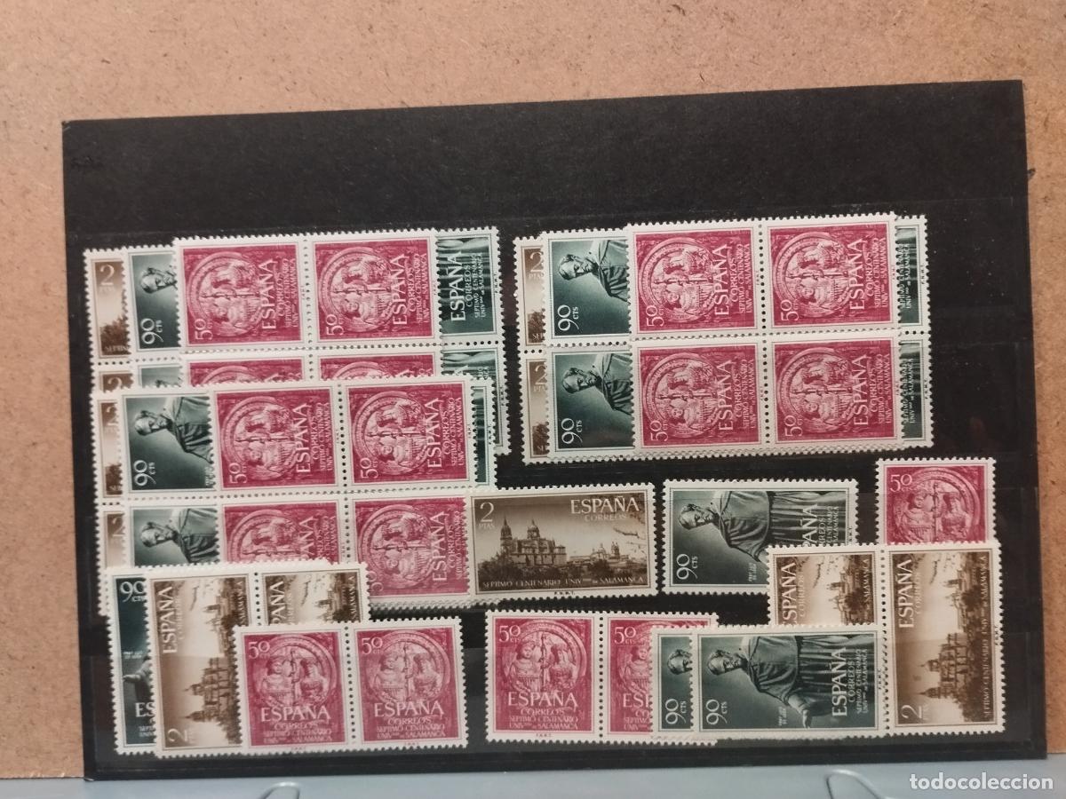 Timbres: JT - CONJUNTO DE 17 SERIES NUEVAS DE UNIV. DE SALAMANCA. EDIFIL 1126/8. HAY BLOQUES DE CUATRO
