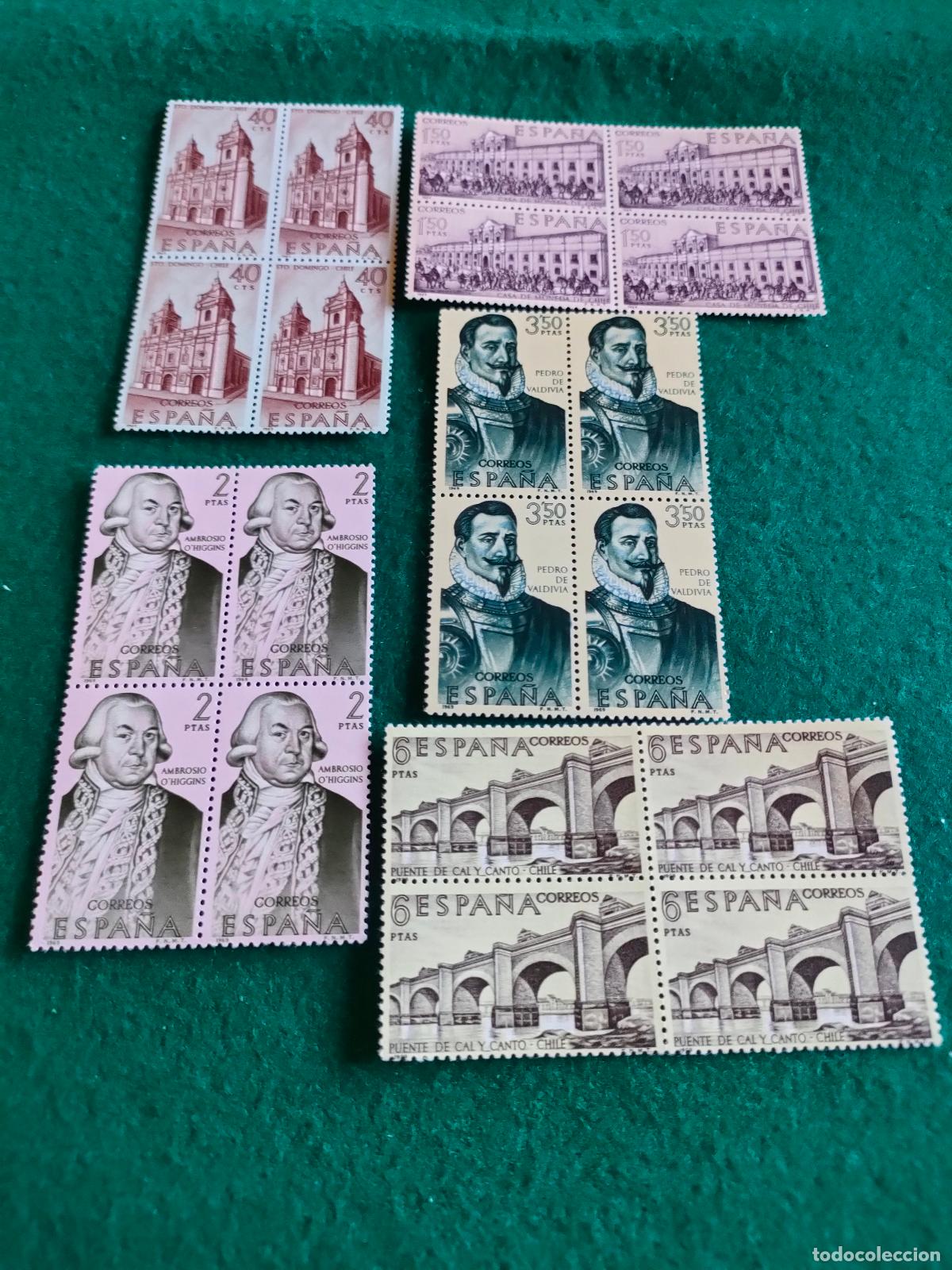 Sellos: EDIFIL 1939-43 NUEVOS EN BLOQUE DE 4