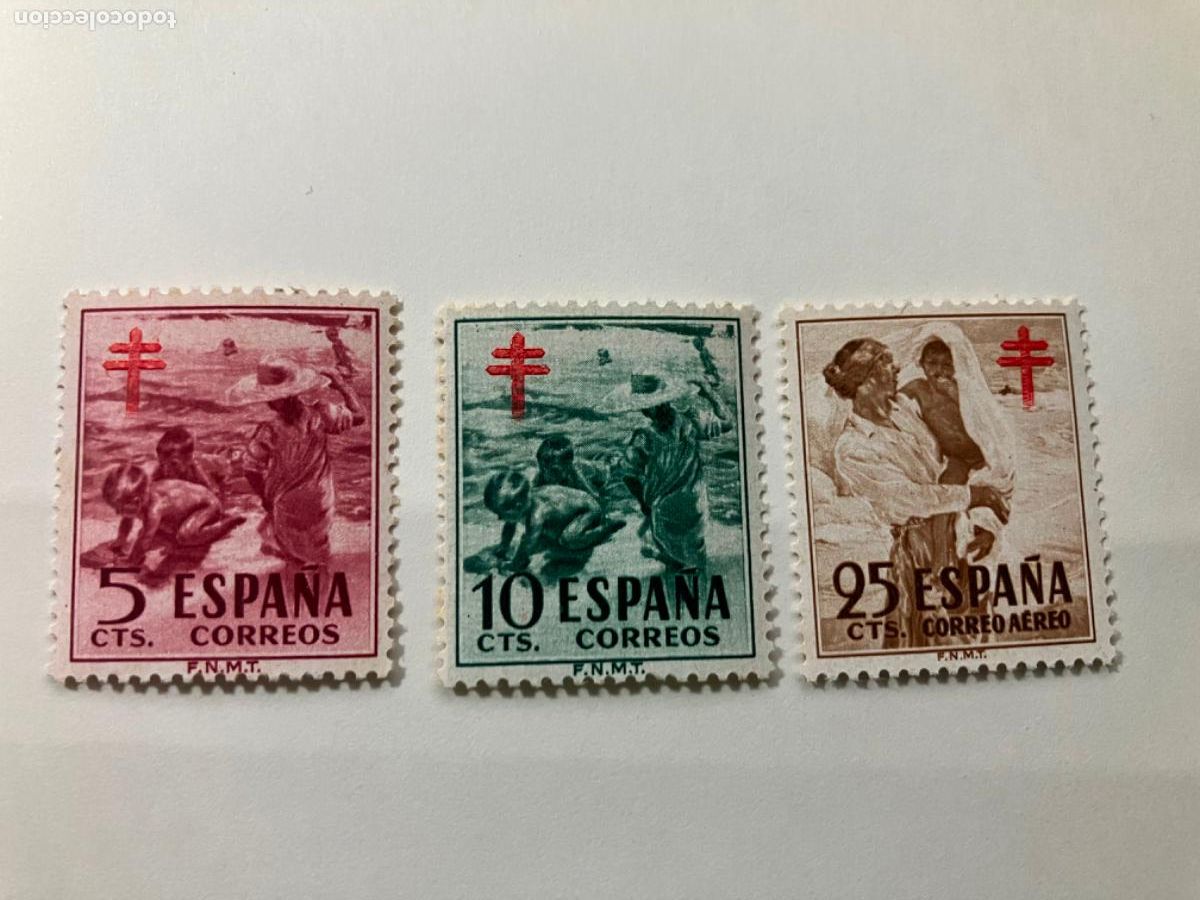 Sellos: Espa&ntilde;a - Sellos nuevos 1951 - Pro Tuberculosos - Perfectos - Edifil 1103 1105