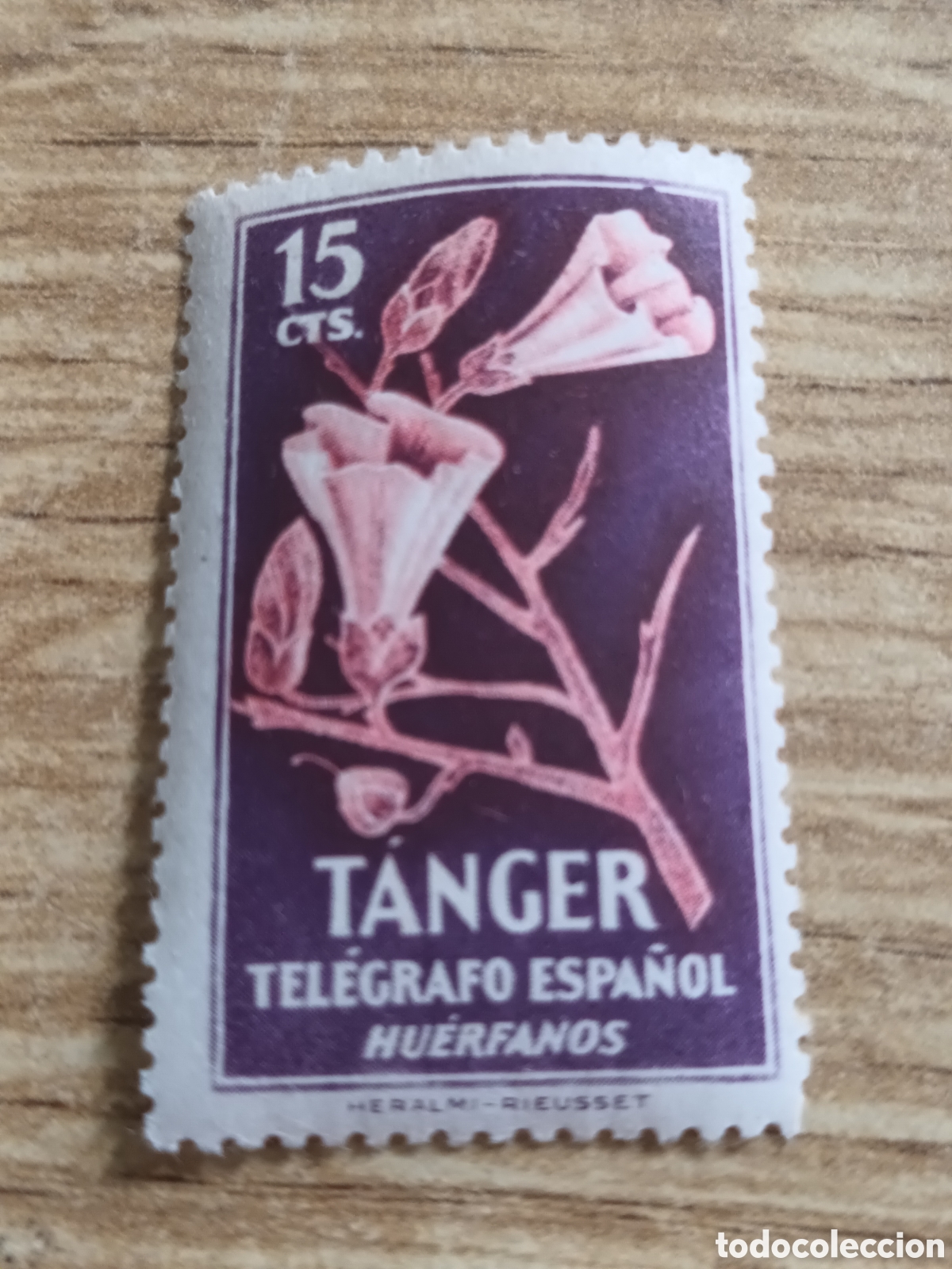 Sellos: TANGER A&Ntilde;O 1957 HUERFANOS