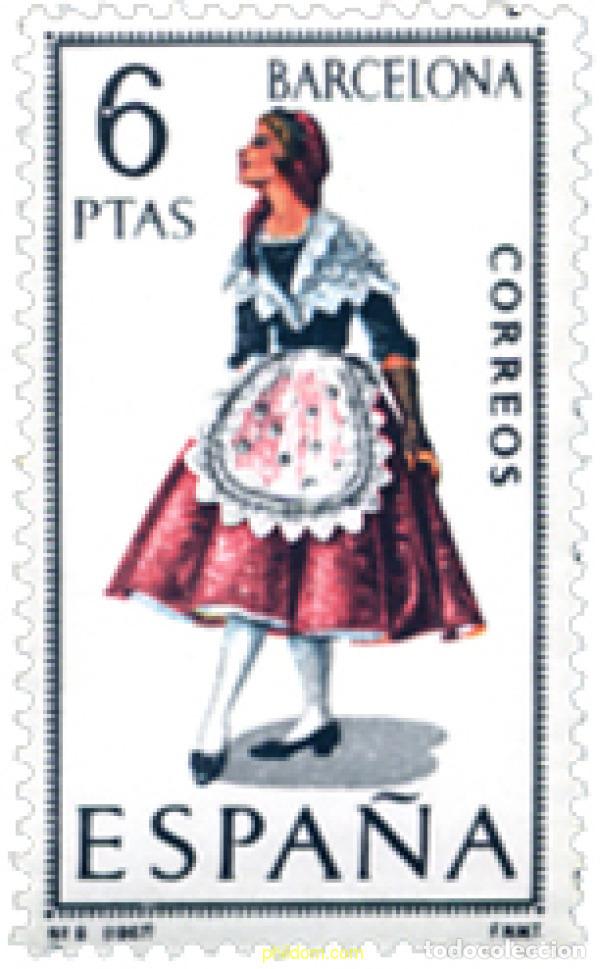 Sellos: 115157 MNH ESPA&Ntilde;A 1967 TRAJES TIPICOS DE ESPA&Ntilde;A