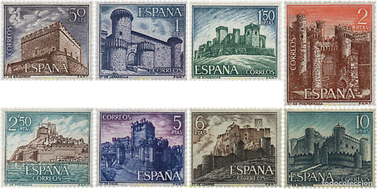 Sellos: 84671 MNH ESPA&Ntilde;A 1967 CASTILLOS ESPA&Ntilde;OLES