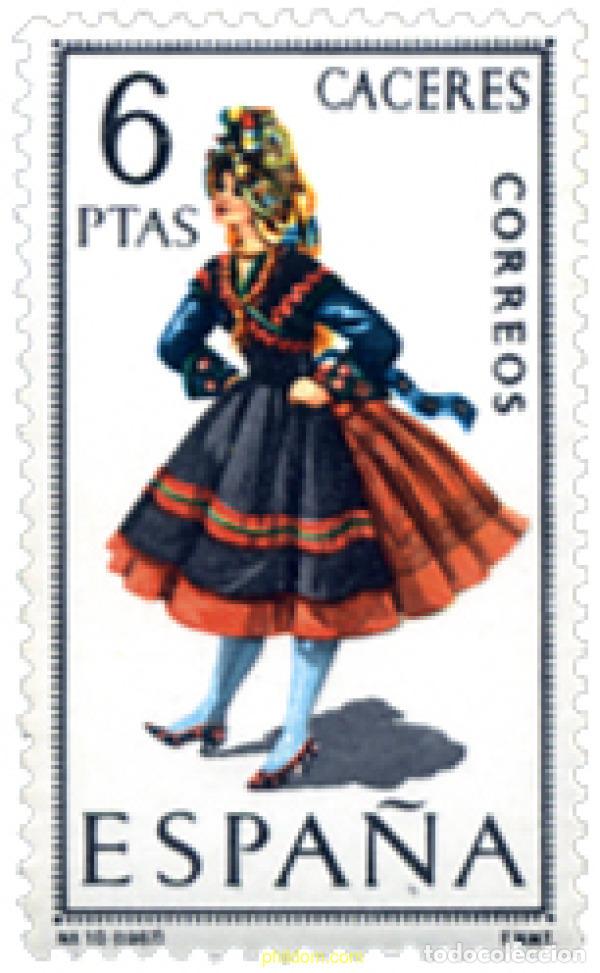 Sellos: 115155 MNH ESPA&Ntilde;A 1967 TRAJES TIPICOS DE ESPA&Ntilde;A