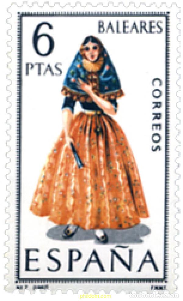 Sellos: 115158 MNH ESPA&Ntilde;A 1967 TRAJES TIPICOS DE ESPA&Ntilde;A