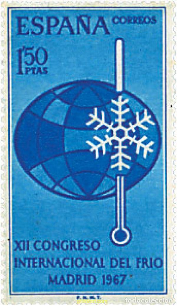 Sellos: 84669 MNH ESPA&Ntilde;A 1967 12 CONGRESO INTERNACIONAL DEL FRIO