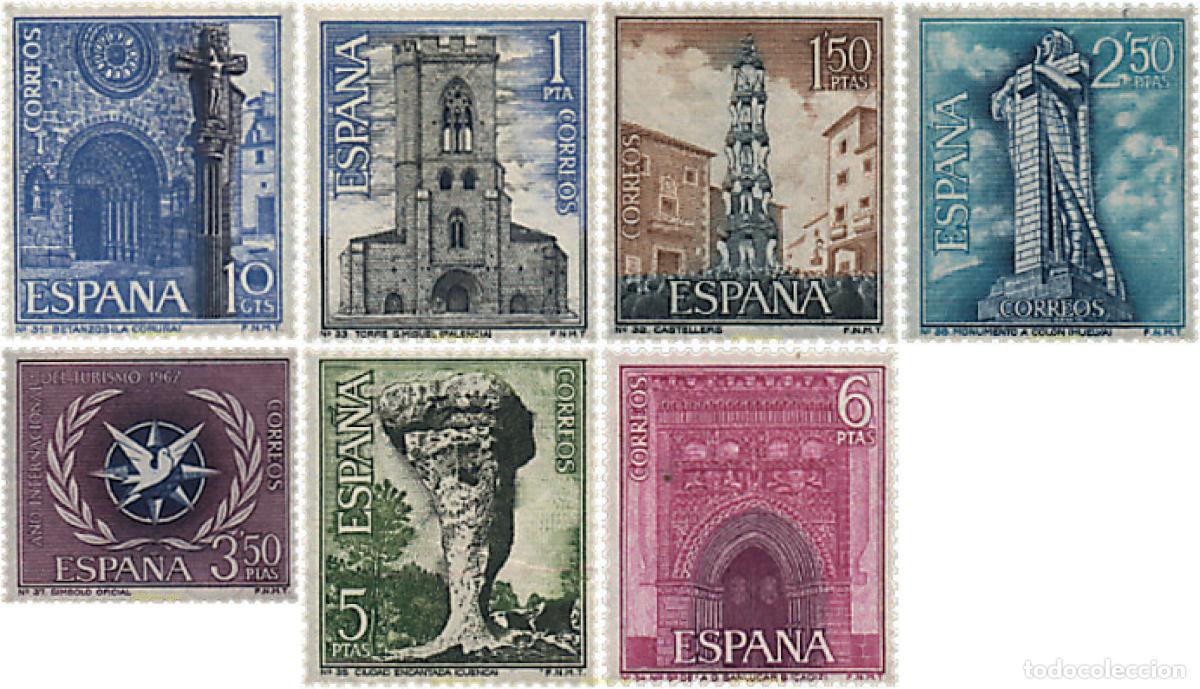 Sellos: 84670 MNH ESPA&Ntilde;A 1967 TURISMO