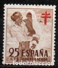 Sellos: EDIFIL 1105, PRO TUBERCULOSOS, CUADRO DE SOROLLA, NUEVO SIN SE&Ntilde;AL DE CHARNELA