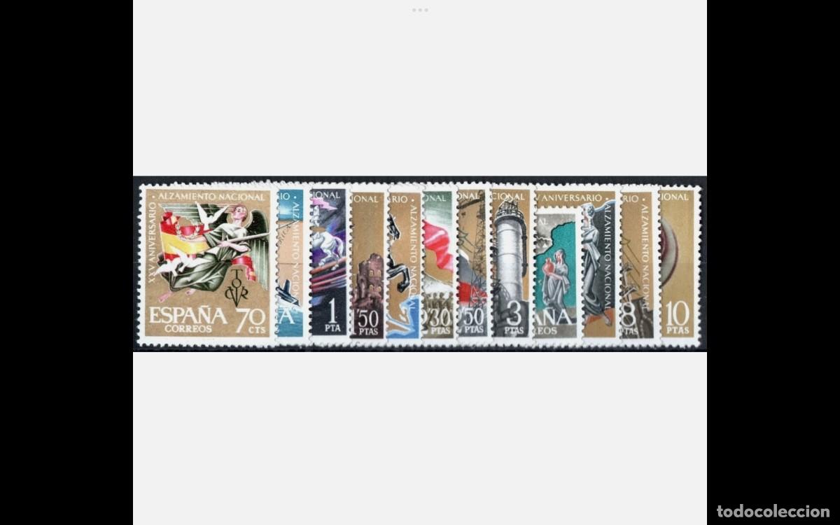 Selos: ESPA&Ntilde;A - 1961 - EDIFIL 1353/1364 - SERIE COMPLETA - MNH** - NUEVOS