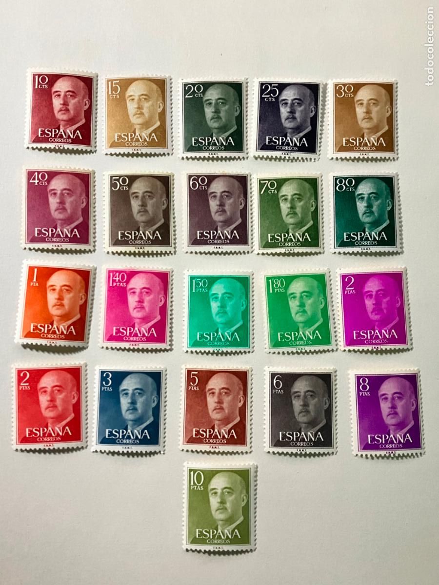 Sellos: Espa&ntilde;a - Sellos nuevos 1955 - Franco - Perfectos - Edifil 1143 1163