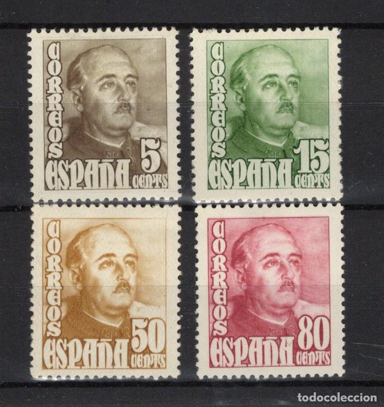 Selos: PC673 Sellos Espa&ntilde;a a&ntilde;o 1948/54 EDIFIL 1020/1023* sellos originales en NUEVO v.c. 6 &euro;