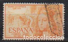 Sellos: SELLO DE ESPA&Ntilde;A A&Ntilde;O 1951 ISABEL 90 CT. AEREO USADO EDIFIL N&ordm; 1098
