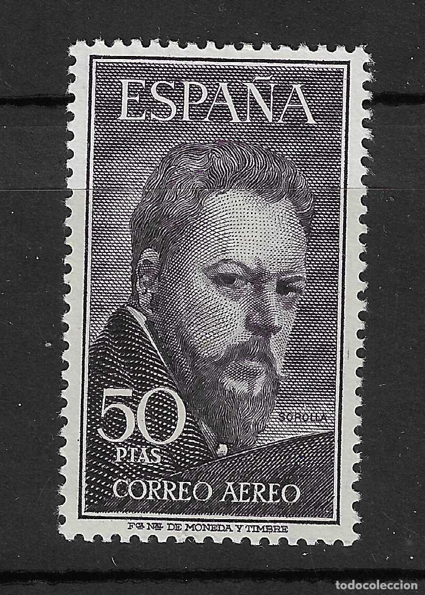 Briefmarken: 1953 SOROLLA EDIFIL 1125* CON LEVISIMO FIJASELLOS MUY BIEN CENTRADO