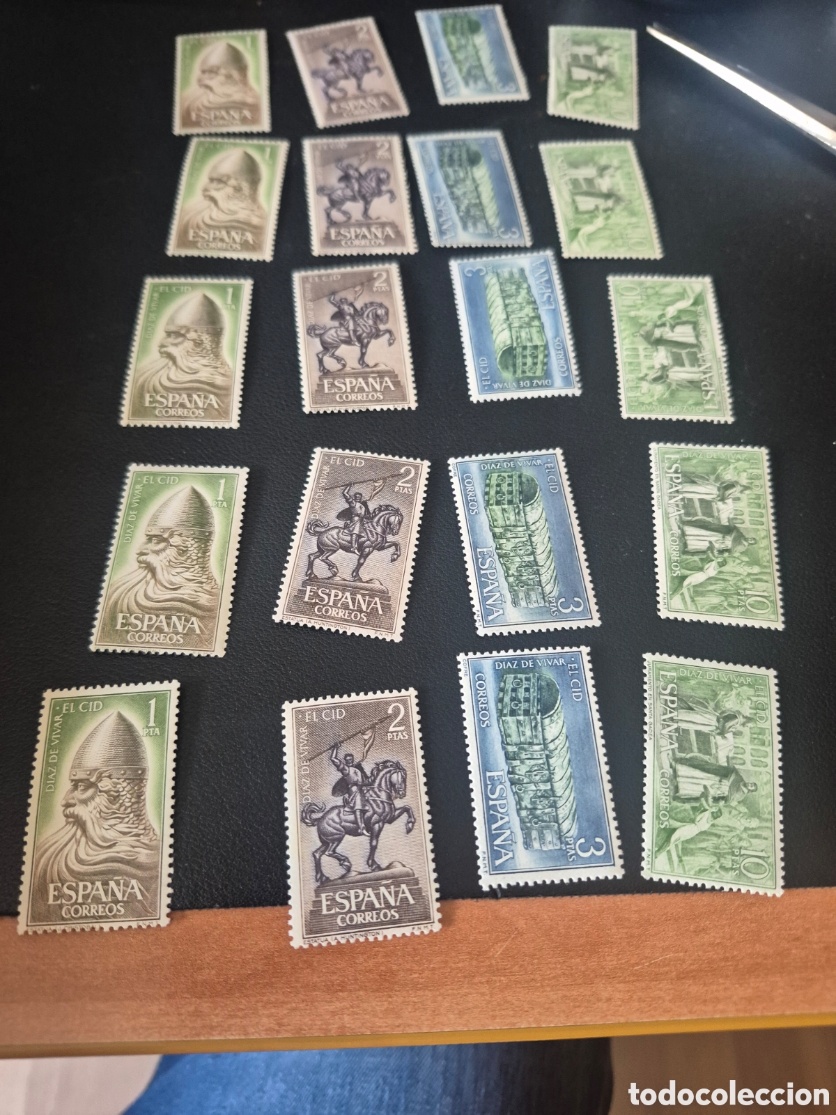 Sellos: 5 series completas el Cid efifil 1444/47