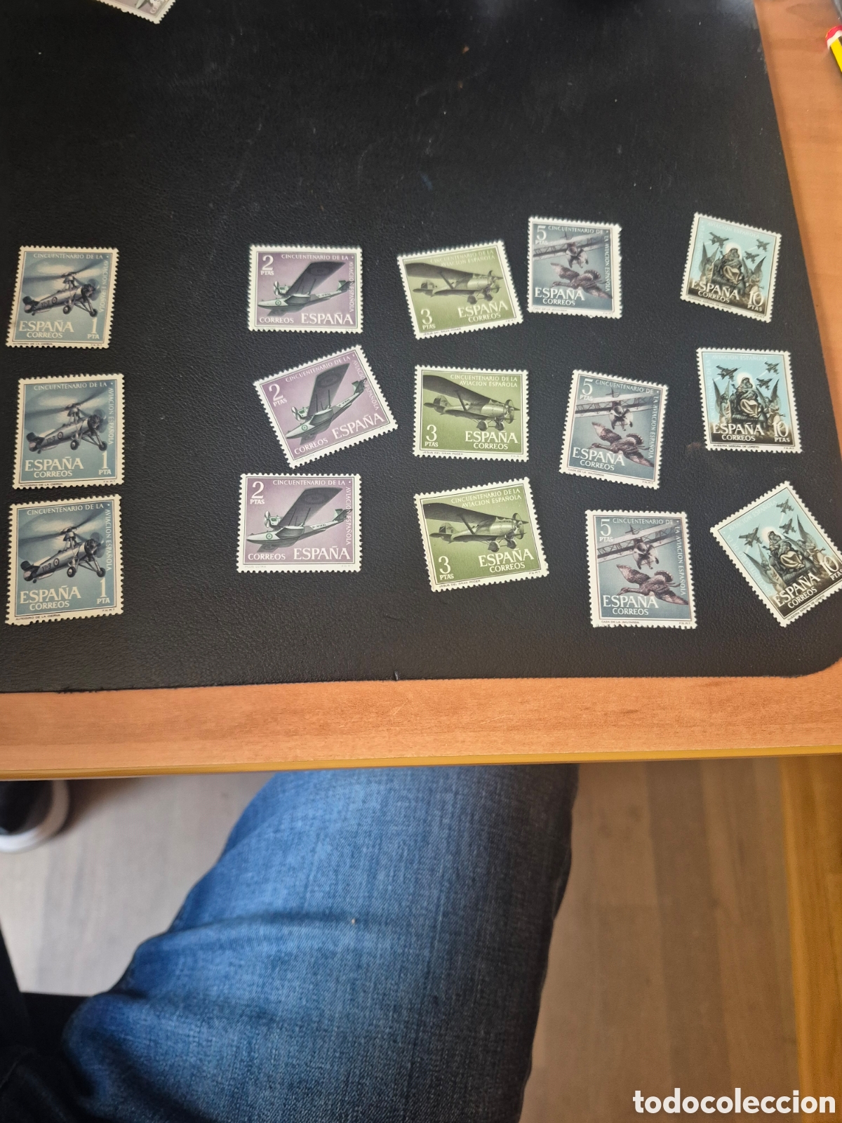 Sellos: 3 series completas aviacion espa&ntilde;ola 1961 edifil 1401/5
