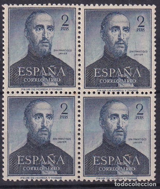 Timbres: Sellos Espa&ntilde;a A&ntilde;o 1952 edifil 1118 en bloque de cuatro nuevo sin fijasello Valor cat. 448&euro;