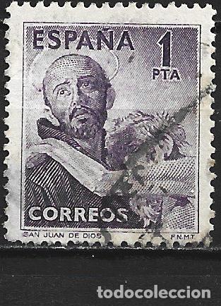 Sellos: ESPA&Ntilde;A EDIFIL NUM. 1070 USADO - Foto 1