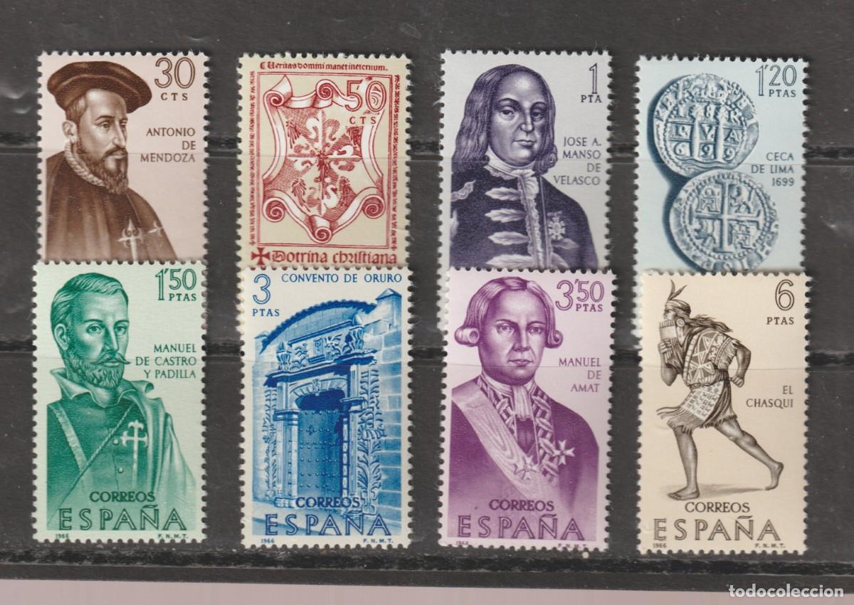 Sellos: Espa&ntilde;a 1966 - Edifil 1750/1757 mnh**