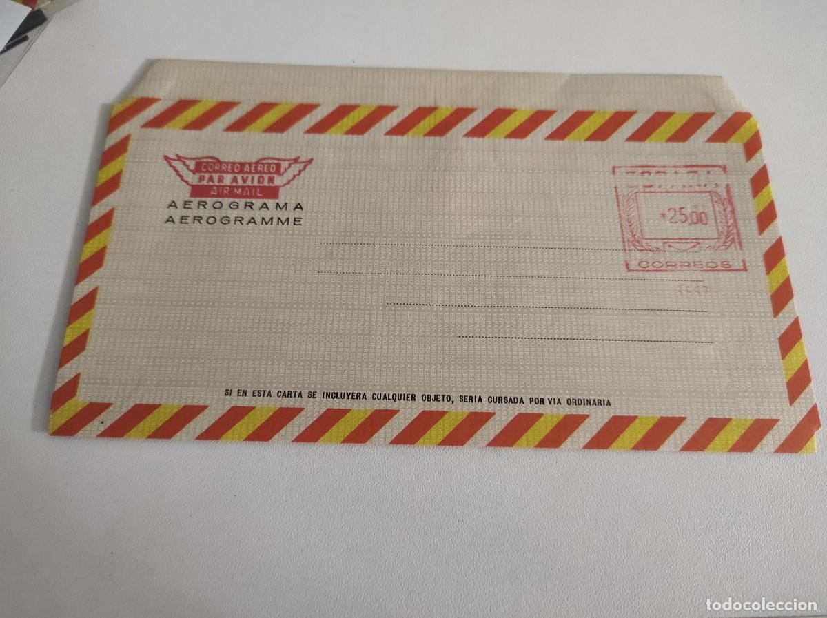 Stamps: SELLOS ESPA&Ntilde;A AEROGRAMA A&Ntilde;O 1977/79 Edifil 130** en NUEVO v.c. 17 &euro;