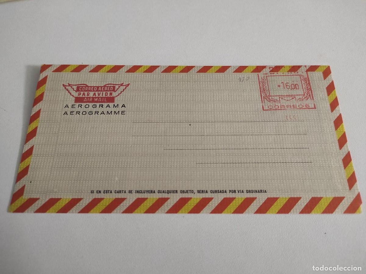 Timbres: SELLOS ESPA&Ntilde;A AEROGRAMA A&Ntilde;O 1977/79 Edifil 128** en NUEVO v.c. 17 &euro;