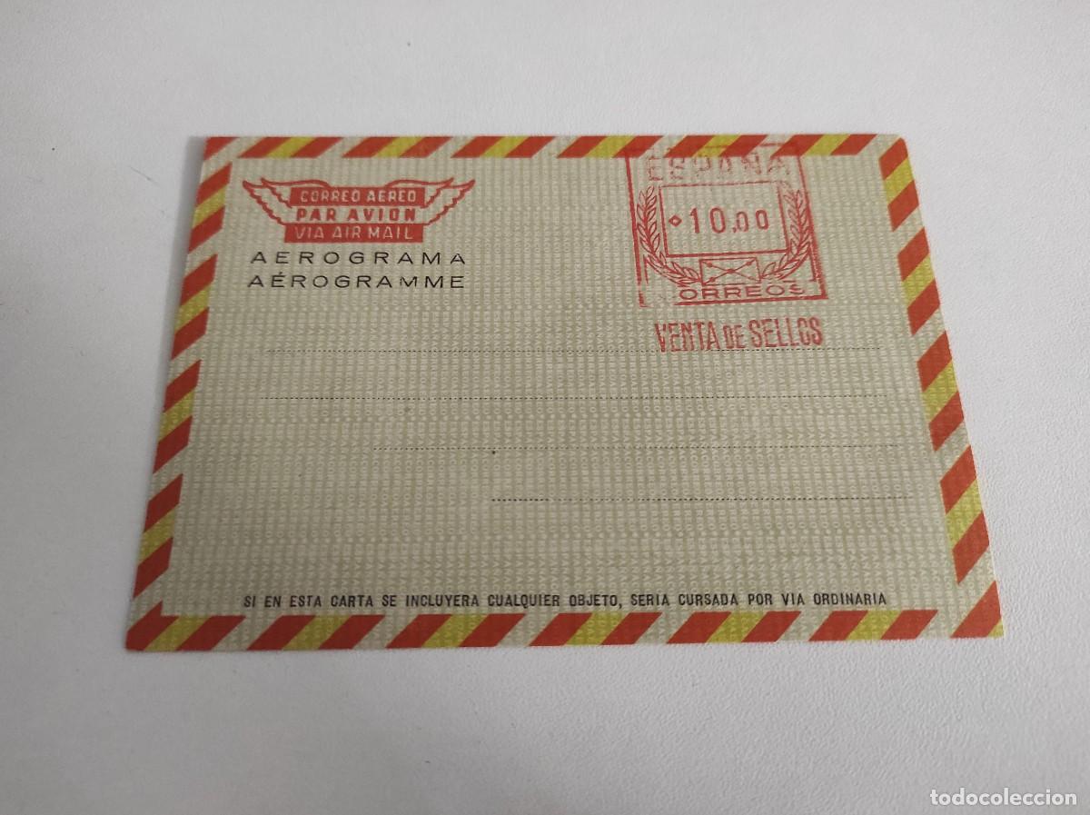 Selos: SELLOS ESPA&Ntilde;A AEROGRAMA A&Ntilde;O 1976 Edifil 120** en NUEVO v.c. 17 &euro;