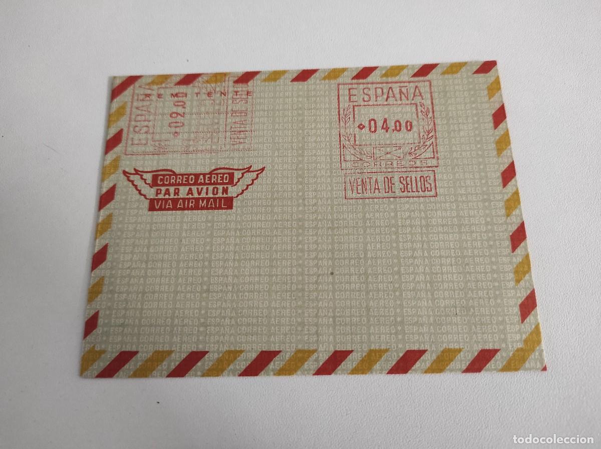 Sellos: SELLOS ESPA&Ntilde;A AEROGRAMA A&Ntilde;O 1959 Edifil 75** en NUEVO v.c. 20 &euro;