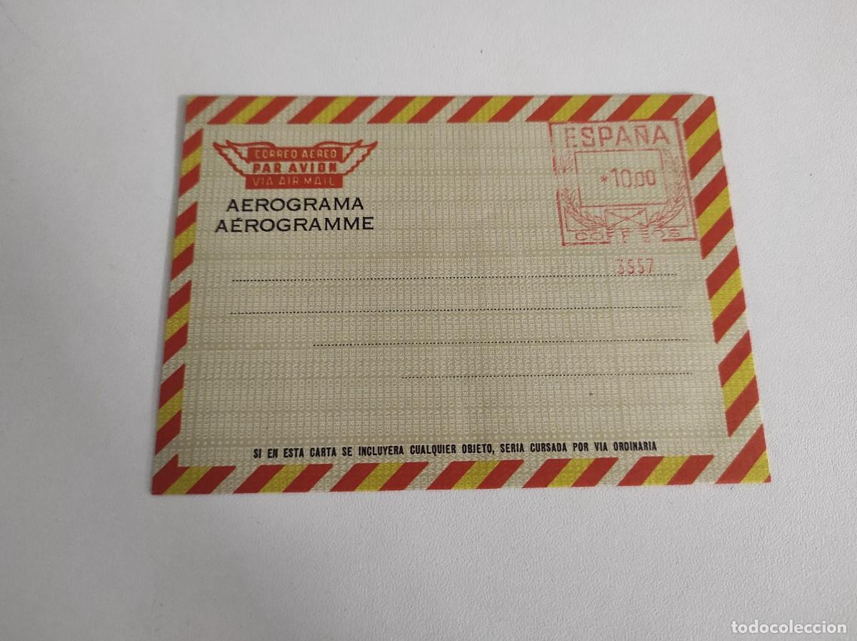 Timbres: SELLOS ESPA&Ntilde;A AEROGRAMA A&Ntilde;O 1974/75 Edifil 112** en NUEVO v.c. 20 &euro;