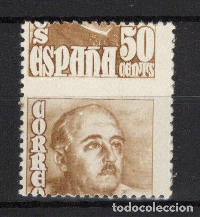 Selos: Sellos Espa&ntilde;a a&ntilde;o 1949/54 EDIFIL 1022 salto de troquel