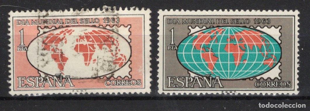 Sellos: Sellos Espa&ntilde;a a&ntilde;o 1963 EDIFIL 1510 ausencia color verde