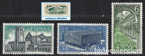Francobolli: ESPA&Ntilde;A 1969. EDIFIL 1946/1948. SERIE COMPLETA &rdquo;MONASTERIO DE LAS HUELGAS&rdquo;. MNH**