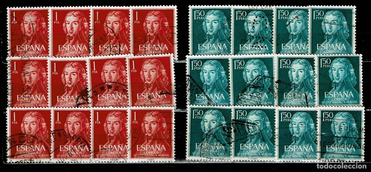 Sellos: ESPA&Ntilde;A 1961 - EDIFIL 1328 USADOS - LIQUIDACI&Oacute;N 12 SERIES