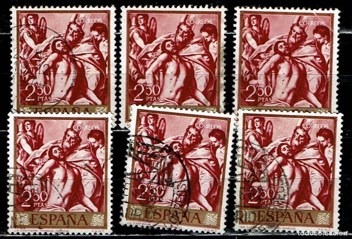 Sellos: ESPA&Ntilde;A 1961 - EDIFIL 1336 USADOS - LIQUIDACI&Oacute;N 6 SELLOS