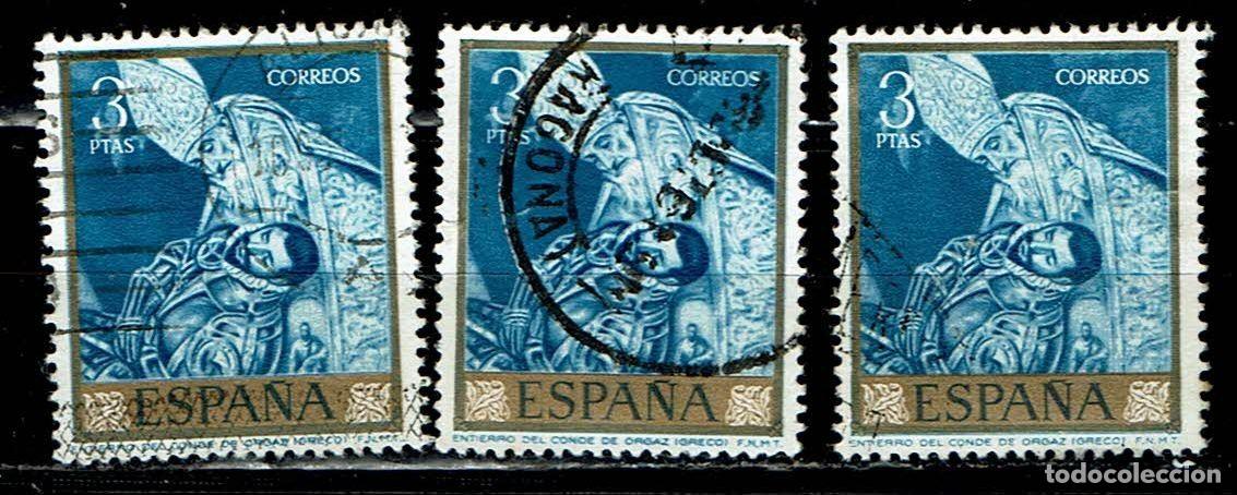 Sellos: ESPA&Ntilde;A 1961 - EDIFIL 1337 USADOS - LIQUIDACI&Oacute;N 3 SELLOS