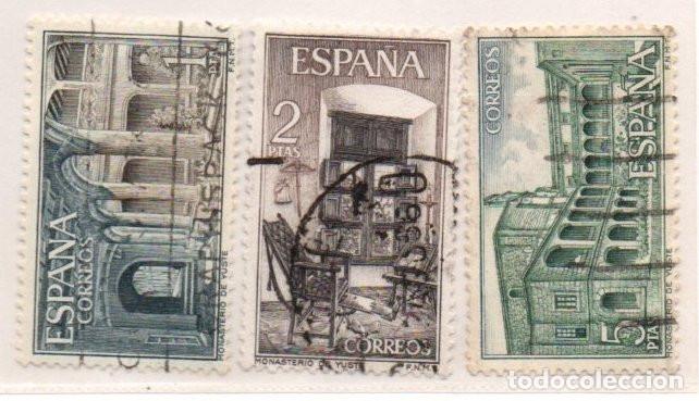 Sellos: SERIE SELLOS ESPA&Ntilde;A A&Ntilde;O 1965 YUSTE USADOS EDIFIL N&ordm; 1686-88 COMPLETA