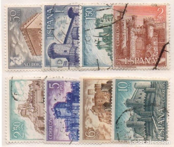 Sellos: SERIE SELLOS ESPA&Ntilde;A A&Ntilde;O 1967 TURISMO USADOS EDIFIL N&ordm; 1809-16 COMPLETA