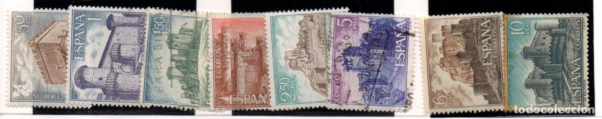 Sellos: SERIE SELLOS ESPA&Ntilde;A A&Ntilde;O 1967 TURISMO USADOS EDIFIL N&ordm; 1809-16 COMPLETA