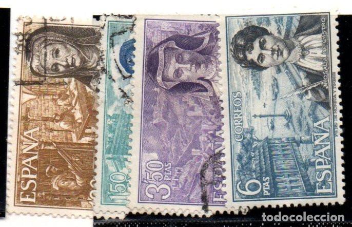 Sellos: SERIE SELLOS ESPA&Ntilde;A A&Ntilde;O 1968 PERSONAJES USADOS EDIFIL N&ordm; 1864-67 COMPLETA