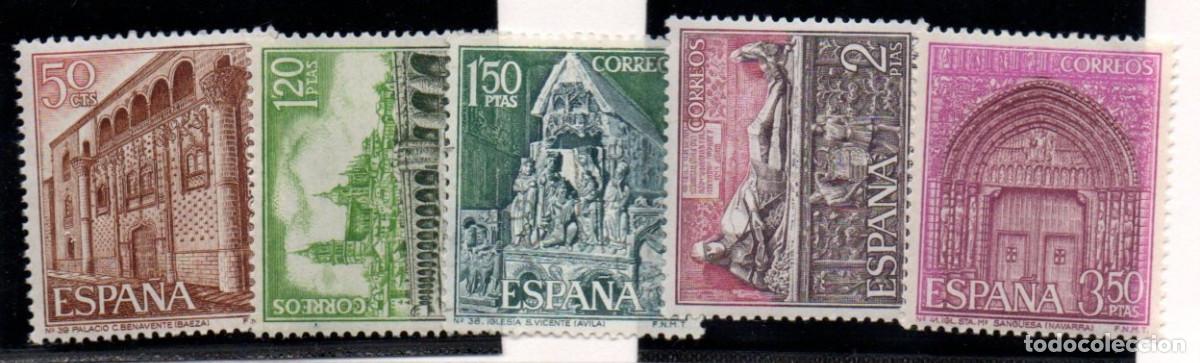 Sellos: SERIE SELLOS ESPA&Ntilde;A A&Ntilde;O 1968 TURISMO USADOS EDIFIL N&ordm; 1875-79 COMPLETA