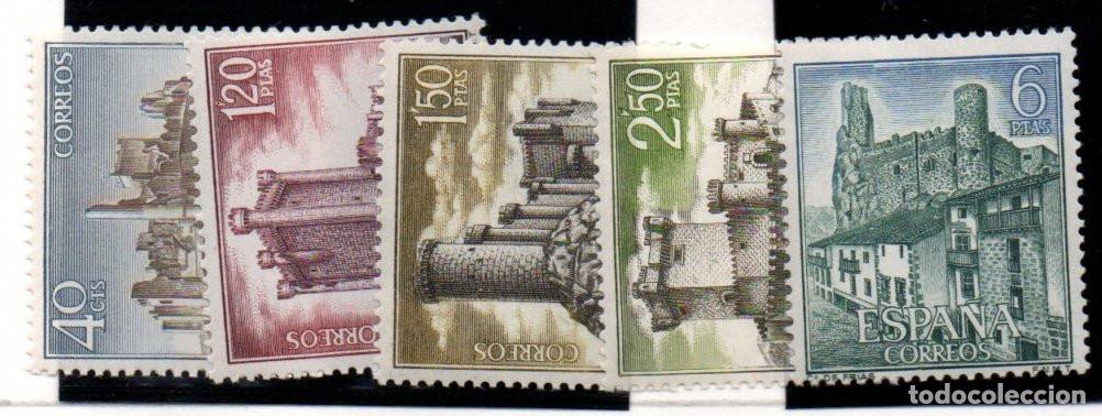 Sellos: SERIE SELLOS ESPA&Ntilde;A A&Ntilde;O 1968 TURISMO USADOS EDIFIL N&ordm; 1880-84COMPLETA