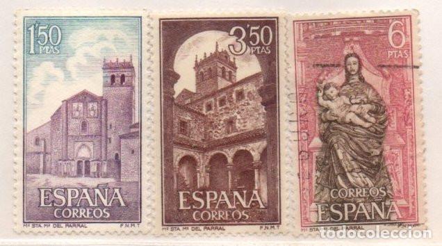 Sellos: SERIE SELLOS ESPA&Ntilde;A A&Ntilde;O 1968 DEL PARRAL USADOS EDIFIL N&ordm; 1894-96 COMPLETA