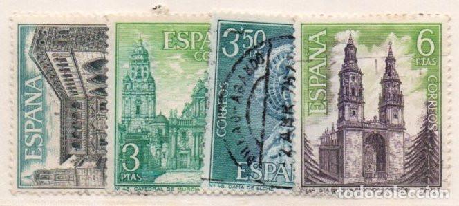 Sellos: SERIE SELLOS ESPA&Ntilde;A A&Ntilde;O 1969 TURISMO USADOS EDIFIL N&ordm; 1935-38COMPLETA