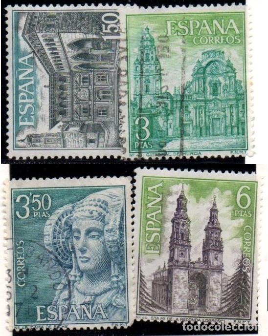 Sellos: SERIE SELLOS ESPA&Ntilde;A A&Ntilde;O 1969 TURISMO USADOS EDIFIL N&ordm; 1935-38COMPLETA