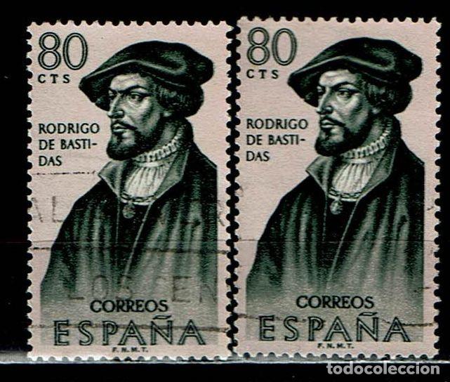 Sellos: ESPA&Ntilde;A 1961 - EDIFIL 1376 USADOS - LIQUIDACI&Oacute;N 2 SELLOS