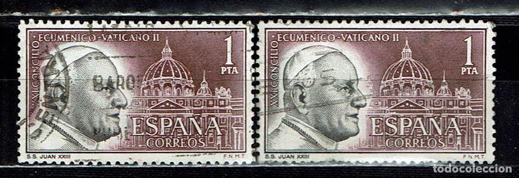 Sellos: ESPA&Ntilde;A 1962 - EDIFIL 1480 USADOS - LIQUIDACI&Oacute;N 2 SELLOS