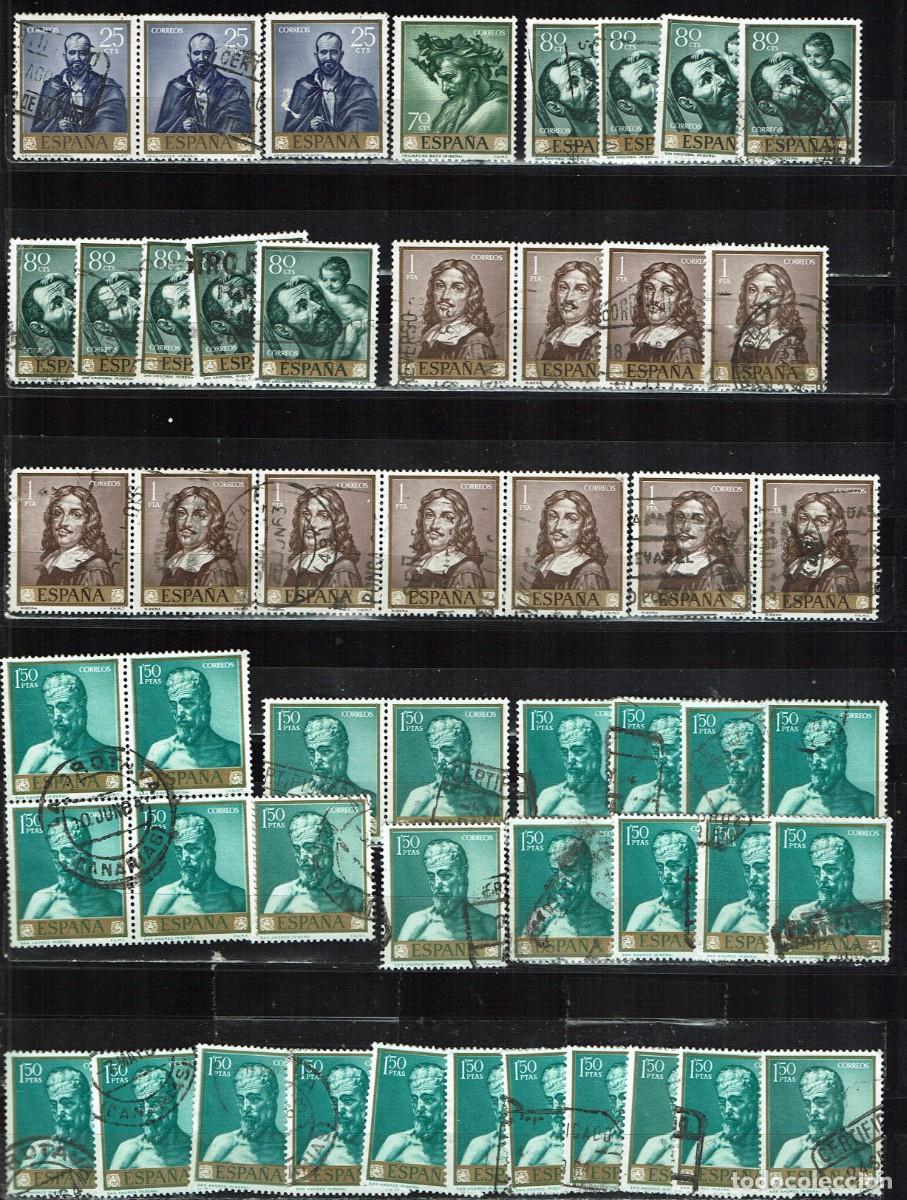 Sellos: ESPA&Ntilde;A 1963 - EDIFIL 1498/1503 USADOS - LIQUIDACI&Oacute;N 51 SELLOS