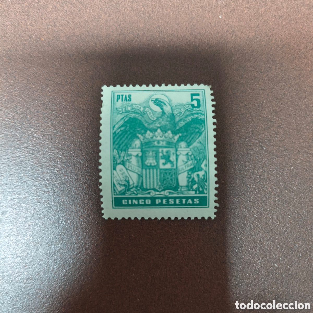 Sellos: Sello franquista 5 pesetas