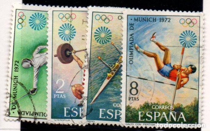 Sellos: SERIE SELLOS ESPA&Ntilde;A A&Ntilde;O 1972 DEPORTES USADOS EDIFIL N&ordm; 2098-01 COMPLETA