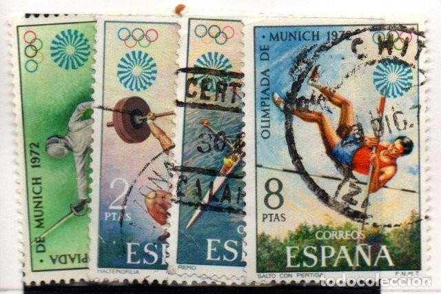 Sellos: SERIE SELLOS ESPA&Ntilde;A A&Ntilde;O 1972 DEPORTES USADOS EDIFIL N&ordm; 2098-01 COMPLETA