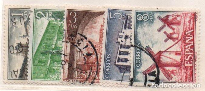 Sellos: SERIE SELLOS ESPA&Ntilde;A A&Ntilde;O 1973 TURISMO USADOS EDIFIL N&ordm; 2129-33 COMPLETA