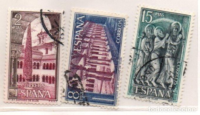 Sellos: SERIE SELLOS ESPA&Ntilde;A A&Ntilde;O 1973 MONASTERIO DE SILOS USADOS 2159-61 COMPLETA
